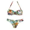 Maillot De Bain Deux Pièces Multicolore Bandeau Bela