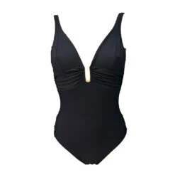Maillot De Bain 1 Pièce Body Sexy Mabel -La Boite à Maillots MABEL NOIR