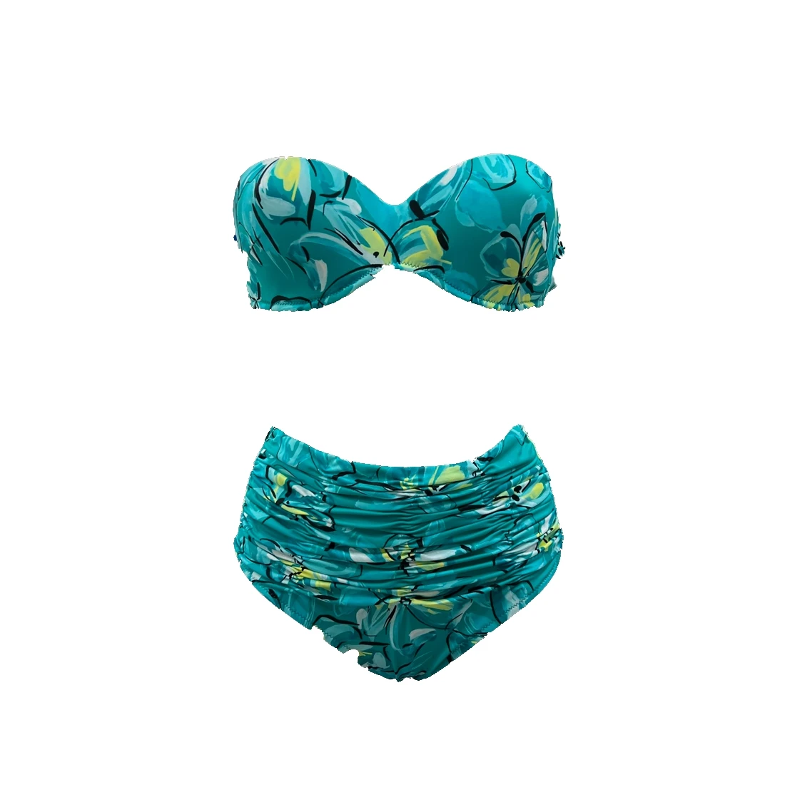 Maillot De Bain Deux Pièces Bandeau Culotte Haute Orquidea 1 Maillot De Bain Deux Pièces Bandeau Culotte Haute Orquidea