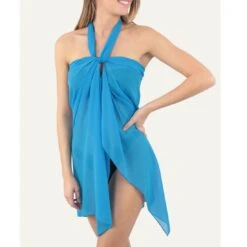 Paréo De Plage Long Uni Charme -La Boite à Maillots PAREO CHARME