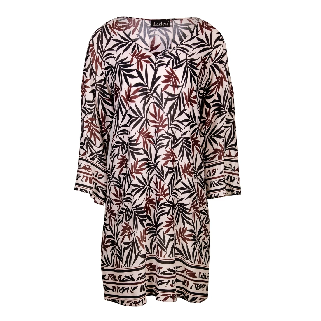 Tunique Imprimé Beige Et Noir Balance 1 Tunique Imprimé Beige Et Noir Balance