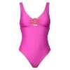 Watercult Maillot De Bain Une Pièce Uni Sport Bamboo Solids