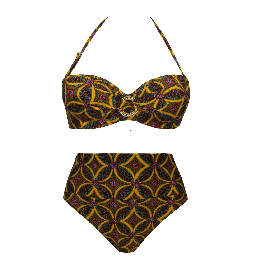 Bikini Bandeau 2 Pièces La Muse Africa 2 Bikini Bandeau 2 Pièces La Muse Africa – Image 2