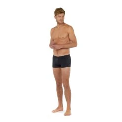 Boxer De Bain Uni De Sport Pour Hommes Sealife -La Boite à Maillots boxer sealife noir
