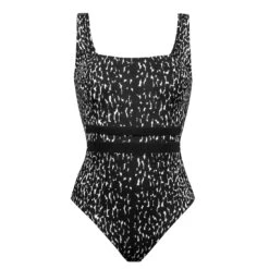 Maillot Une Pièce Avec Armatures Bon Maintien Noir Et Blanc Capture -La Boite à Maillots captur arma 1p