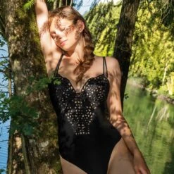 Maillot De Bain Une Pièce Brodée Chahut