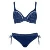 Maillot De Bain Deux Pièces Bonnet Profond Dot