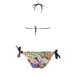 Maillot De Bain Deux Pièces Triangle La Frida Antigel -La Boite à Maillots frida antigel trimousse dos