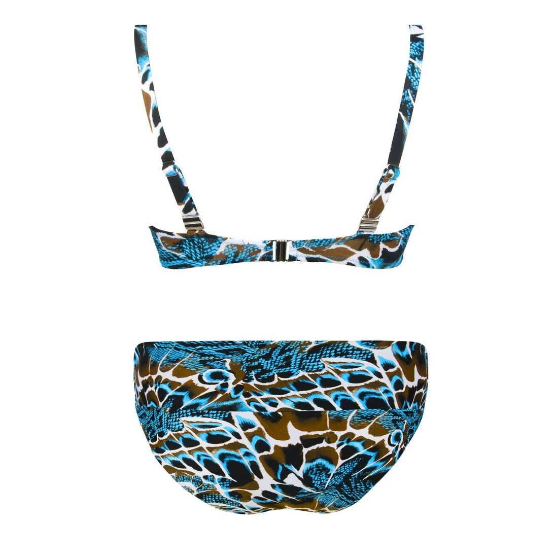Maillot De Bain Deux Pièces Armatures Triangles L’anima Bleue 3 Maillot De Bain Deux Pièces Armatures Triangles L’anima Bleue – Image 3