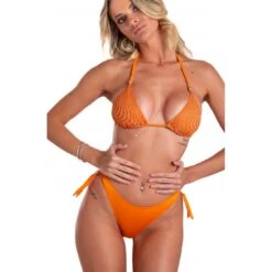 Maillot De Bain Triangle Lurex 2 Pièces