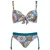 Maillot De Bain Deux Pièces Bonnets Profonds Mandala
