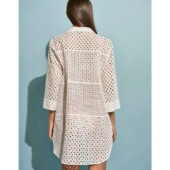 Chemisier En Crochet Blanc Chic Et Tendance -La Boite à Maillots modele export 1100x1100x72dpi 2 2