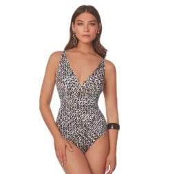 Maillot De Bain Une Pièce Décolleté Avec Mousses Olimpia