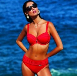 Maillot De Bain Deux Pièces Avec Coques Uni Palmira