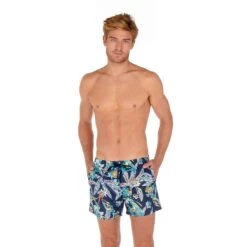 Hom Short Imprimé Fond Marine Paradisio
