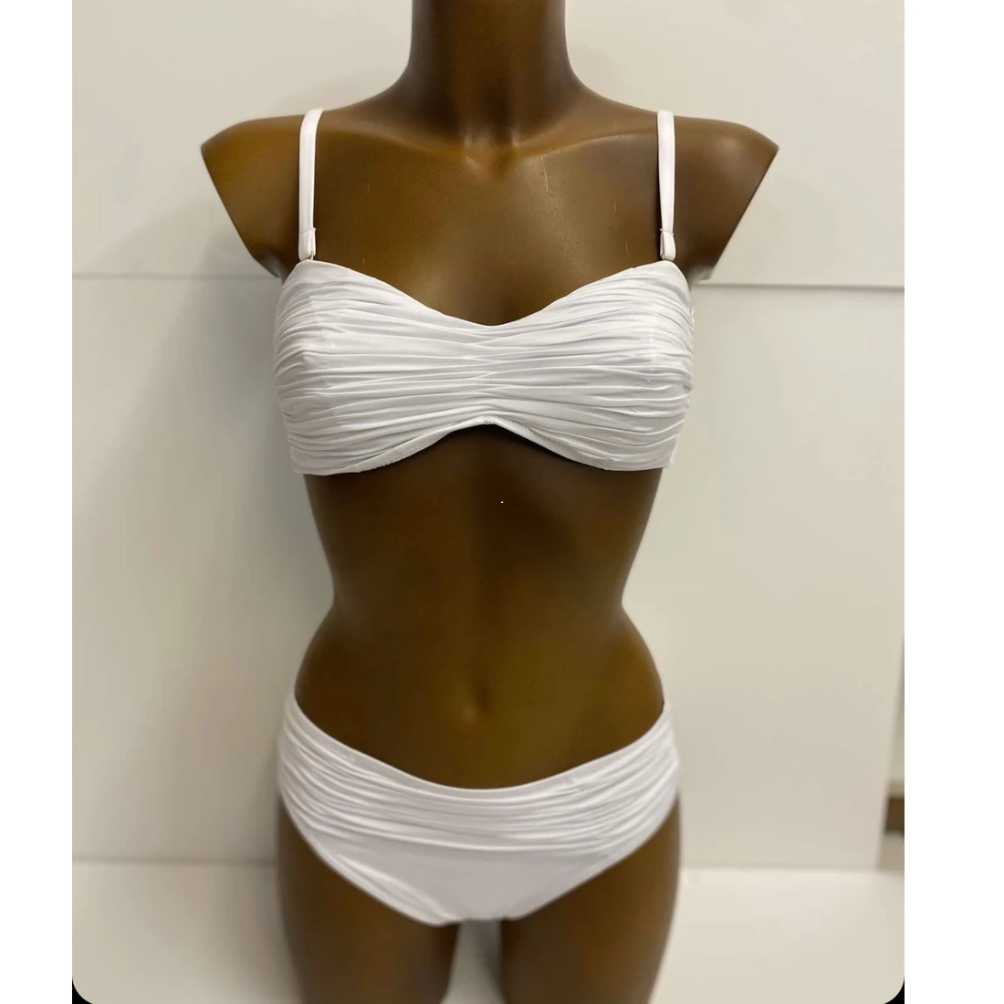 Maillot De Bain Deux Pièces Bandeau Uni Pat 4 Maillot De Bain Deux Pièces Bandeau Uni Pat – Image 4