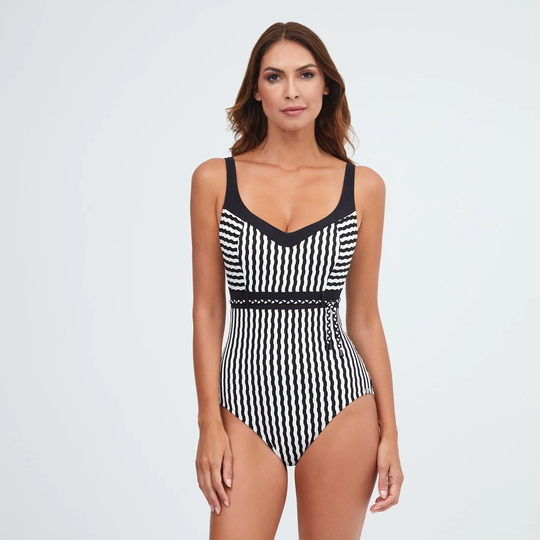 Maillot De Bain 1 Pièces Noir Et Blanc Armatures Portofino 2 Maillot De Bain 1 Pièces Noir Et Blanc Armatures Portofino – Image 2