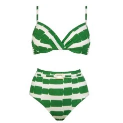 Maillot De Bain 2 Pièces Avec Culotte Haute Radiance -La Boite à Maillots radiance 2p