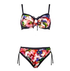 Maillot De Bain 2 Pièces Avec Armatures Classique Rose Garden