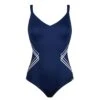 Maillot Gainant 1pièce Uni Marine Seaside Allude