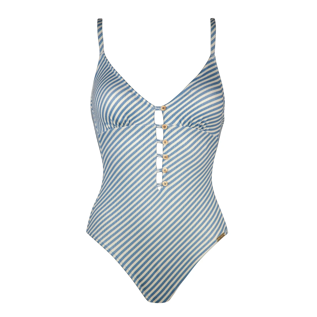 Watercult Maillot De Bain Une Pièce Avec Mousses Décolleté En V 1 Watercult Maillot De Bain Une Pièce Avec Mousses Décolleté En V