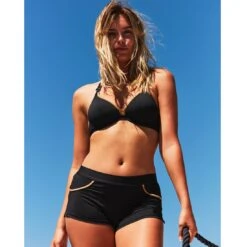 Short Pour Femmes Noir Venezia