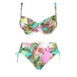 Maillot De Bain Bonnets Profonds Avec Armatures Splendeur Orchidée -La Boite à Maillots splendeur orchidee ef
