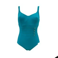 Maillot De Bain Uni 1 Pièce Avec Armatures Stella -La Boite à Maillots stella arma turq