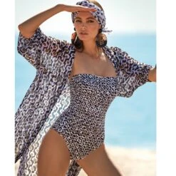 Maillot De Bain Bustier Une Pièce élégant Taria -La Boite à Maillots taria 1
