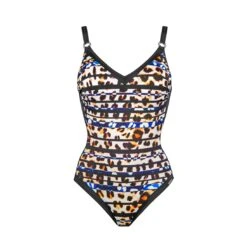 Maillot De Bain Une Pièce Imprimé Panthère Wild Trace -La Boite à Maillots wild trace arma